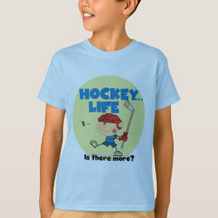 Camiseta O hóquei realiza-se lá mais t-shirt e presentes