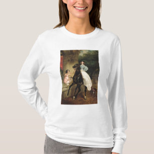 Camiseta O Horsewoman, retrato de Giovanina