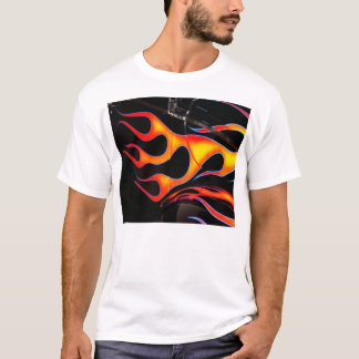 Camiseta O hot rod arde o t-shirt