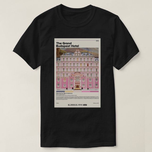 Camiseta O Hotel Grand Budapest Wes Anderson .png (Frente do Design)