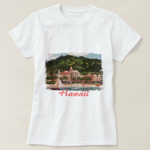 Camiseta O hotel havaiano real