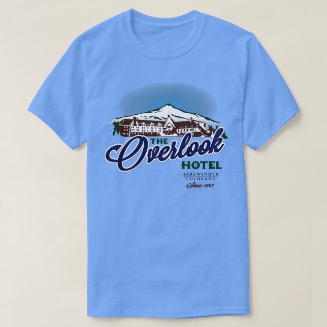 Camiseta O Hotel Overlook 1 (Frente do Design)