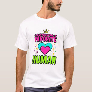 CAMISETA O HUMANO FAVORITO DA VOVÓ
