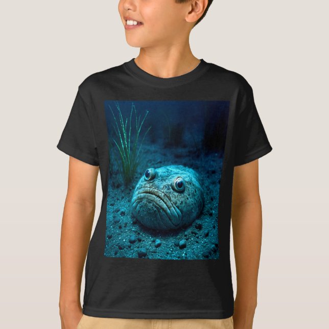 Camiseta O humor do oceano (Frente)