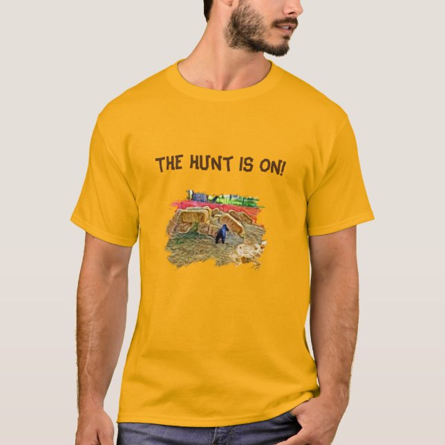 Camiseta O Hunt está ligado!Camiseta (Frente)