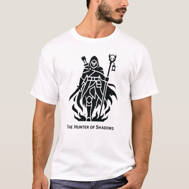 Camiseta O_Hunter_of_Shadows_The_Silent_Flame2 (Frente)