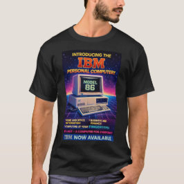 Camiseta O "IBM Model 86" Retro-Tech