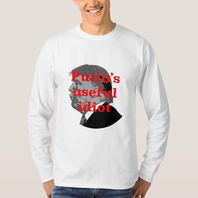 Camiseta O idiota útil de Putin (Frente)