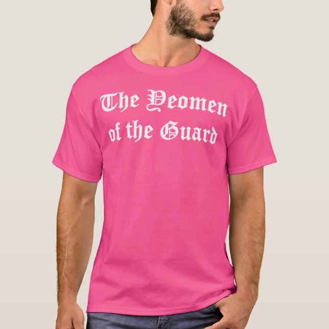 Camiseta O Iémen Da Guarda Gilbert E Sullivan Ópera (Frente)