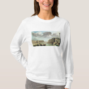 Camiseta O Ile St Louis e o Pont Marie em 1757