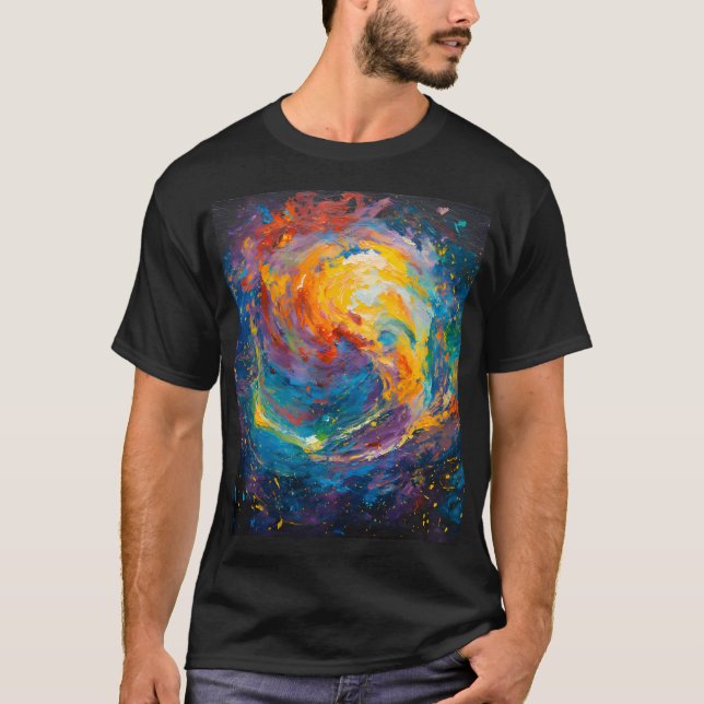 Camiseta O imaginário das cores (Frente)