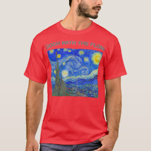 Camiseta O Imersivo Van Gogh A Noite Estrelada Gogh Com