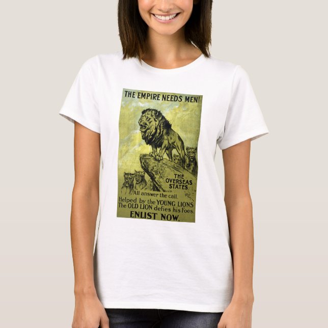 Camiseta O Império Precisa De Homens! (Frente)