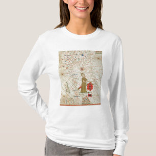 Camiseta O império turco, de um atlas náutico, 1646