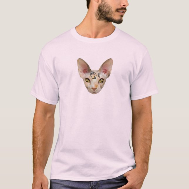 Camiseta O Impressão Sphynx (Frente)
