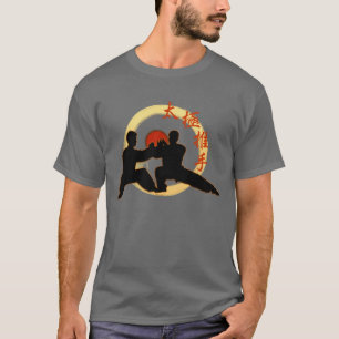 Camiseta O impulso da TAI Ji entrega o t-shirt