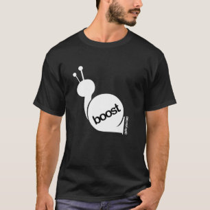 Camiseta O impulso obtem-no colocado - o caracol branco