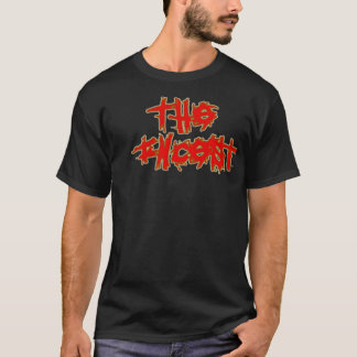 Camiseta O incesto - preto/vermelho