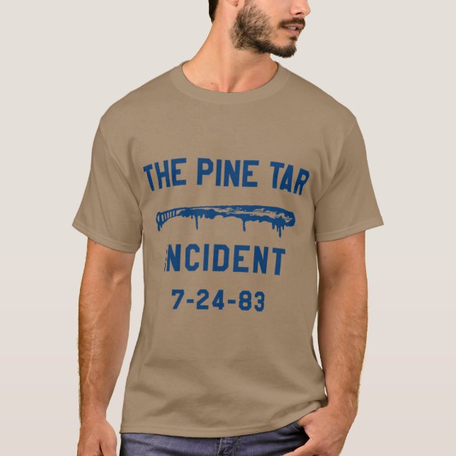 Camiseta O incidente de Pinear vintage (Frente)