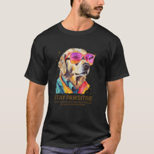 Camiseta O Incrível Humor Cita Com Um Cão Pawsiquiativo