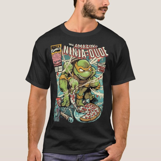 Camiseta O incrível Ninja Dude Clássico T-Shirt Essencial (Frente)