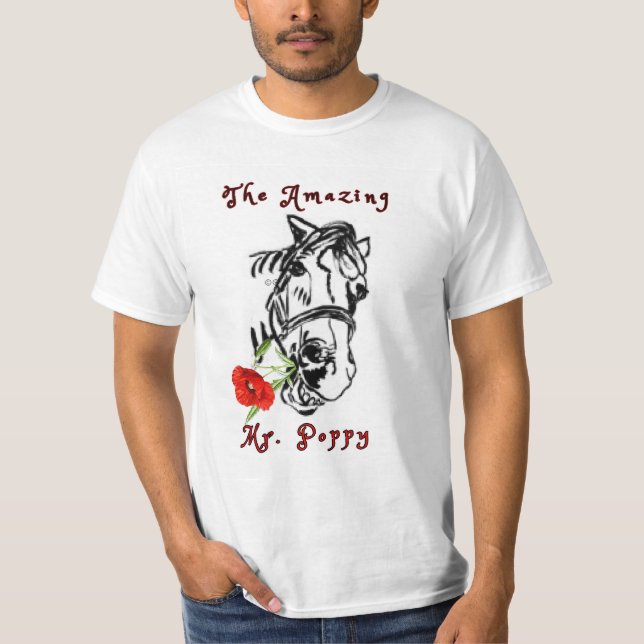 Camiseta O Incrível Sr. Poppy (Frente)