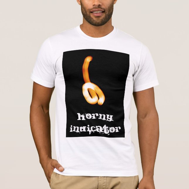 Camiseta O Indicador Horny (Frente)