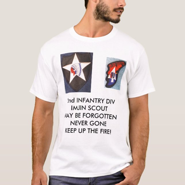 Camiseta ò Inf Div 001, òs Inf Div 002, ?a INFANTARIA… (Frente)