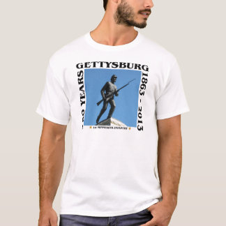 Camiseta ø Infantaria de Minnesota - 150th Gettysburg