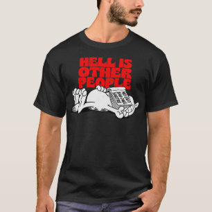 Camiseta O Inferno É Outra Design de Memória Existente Das