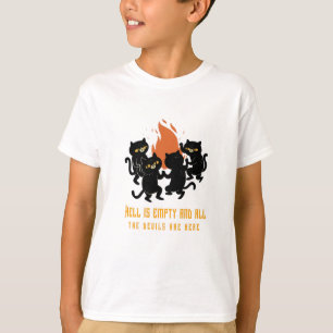 Camiseta O inferno está vazio e todos os diabos estão aqu