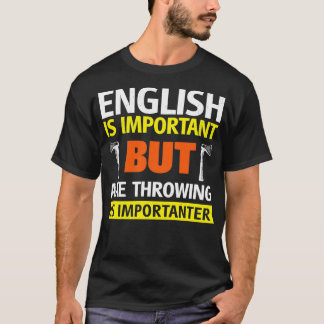 Camiseta O inglês é importante, mas o lançamento do carro é