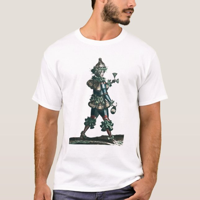Camiseta O Innkeeper, design alegórico do traje (Frente)