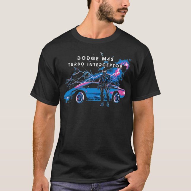 Camiseta O Interceptor Turbo Wraith Dodge M4S (Frente)
