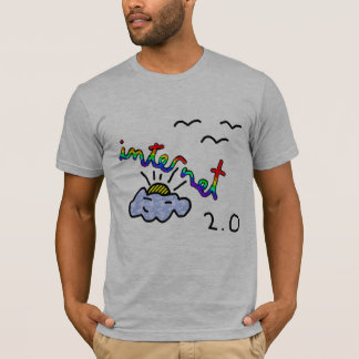 Camiseta o INTERNET está agora na cor