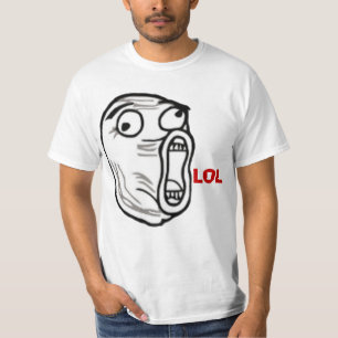 Camiseta O Internet Meme da história em quadrinhos da raiv
