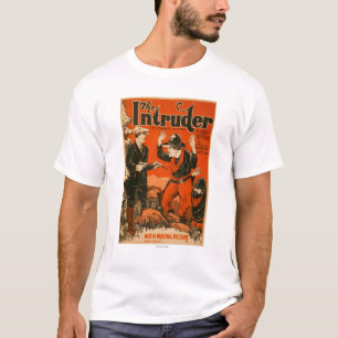 Camiseta O intruso - teatro ocidental da comédia do