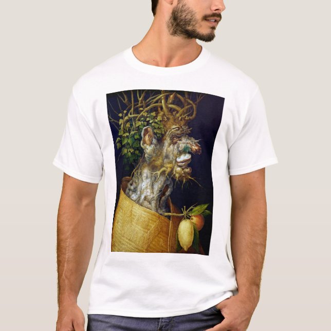 Camiseta O inverno, Arcimboldo (Frente)