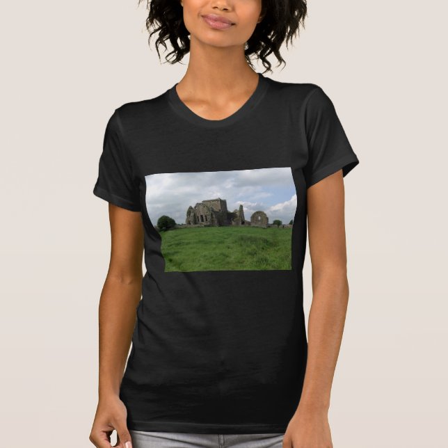 Camiseta O irlandês da abadia de Ireland Hore arruina a (Frente)