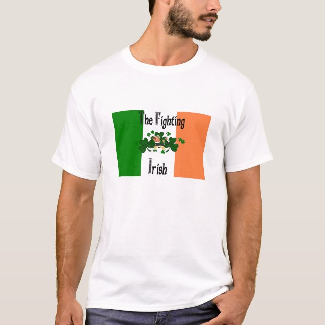 Camiseta O irlandês de combate (Frente)