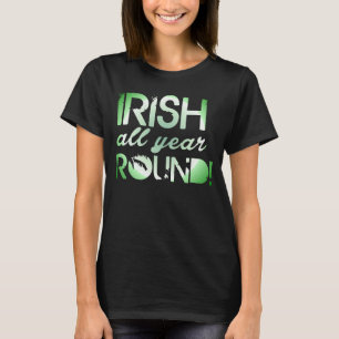 Camiseta O irlandês Tee todo o ano