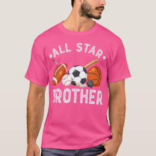 Camiseta O Irmão Estrelado Do Bicicleta De Aniversário.