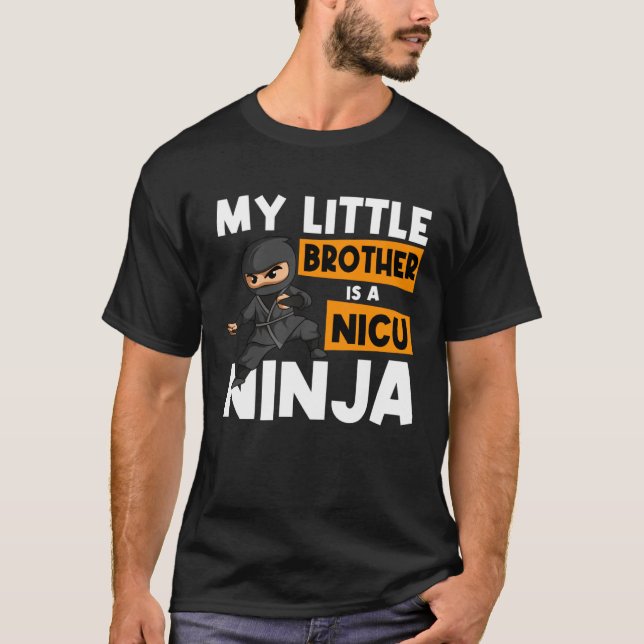 Camiseta O Irmão Menino Irmão Irmão Irmão Irrita Menor Irmã (Frente)