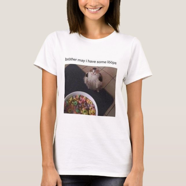 Camiseta O irmão pode mim ter alguns laços (Frente)