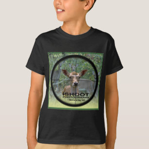 Camiseta o iSHOOT FOTOGRAFA (não há nenhum limite do saco