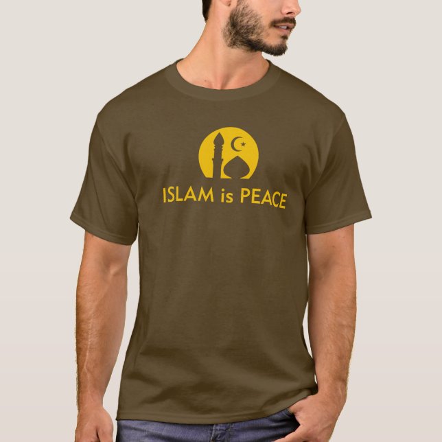 Camiseta O ISLÃO é PAZ (Frente)