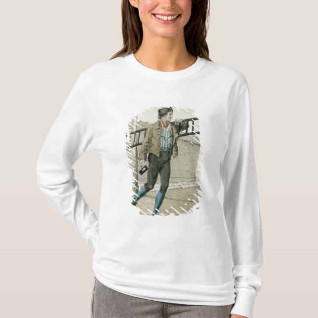 Camiseta O isqueiro da lâmpada (Frente)