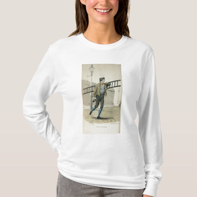 Camiseta O isqueiro da lâmpada (Frente)