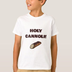 Camiseta O italiano engraçado santamente de Cannoli caçoa