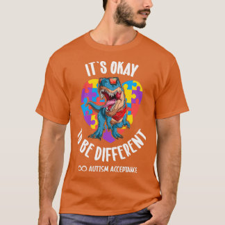 Camiseta O Itx27s Está Certo Para Ser Diferente Na Aceitaçã